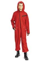 Money Heist Adult Jumpsuit w/Mask Costume Alt 1