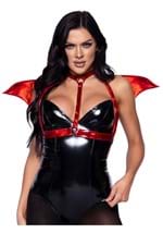 Red Iridescent Vinyl Devil Wing Body Harness Alt 1