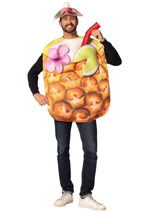 Adult Pineapple Cocktail Drink Costume