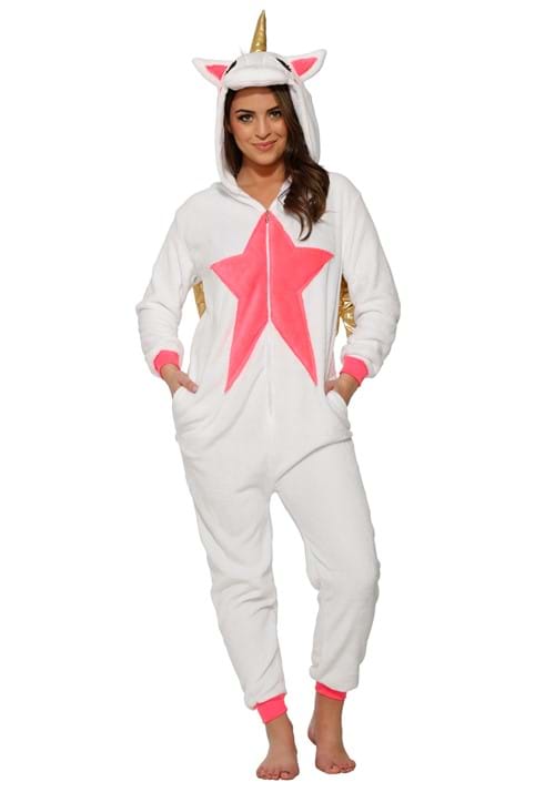 Adult Pink Star Alicorn Onesie