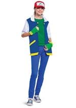 Pokemon Adult Unisex Classic Ash Ketchum Costume Alt 2