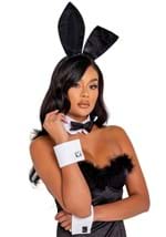 Playboy Women's Black Boudoir Bunny Costume Alt 1