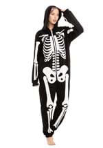 Adult Onesies Hooded Skeleton Alt 3