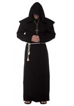 Mens Monk Black Robe Costume