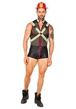 Mens Sexy Fireman Fever Costume