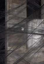 60g Large Black Spider Web w/ Spider Decoration Alt 1