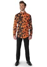 Mens Suitmeister Button Up Halloween Icon Shirt Alt 2
