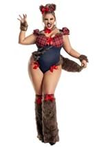 Womens Plus Size Werebabe Costume