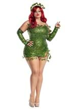 Womens Plus Size Poisonous Villain Costume