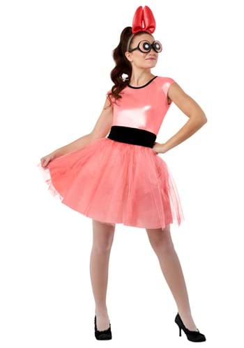 Woman's Powerpuff Girls Blossum Costume