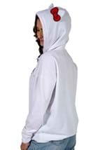 Womens Hello Kitty Cosplay Hoodie Alt 1
