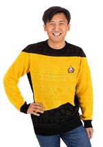 Star Trek Yellow Christmas Sweater Alt 6