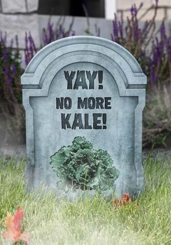 Yay No More Kale Tombstone