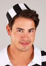 Men's Sexy Striped Prisoner Costume Alt 3