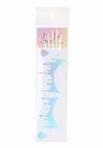 Cry Baby Holographic Face Decals in Rainbow Chrome Alt 1