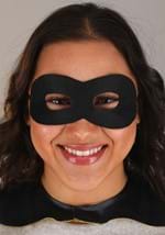 Adult Superhero Black and Yellow Costume Cape Set Alt 2