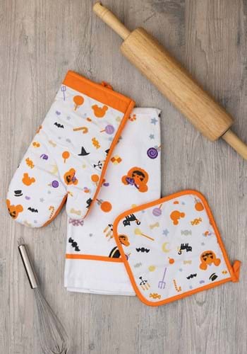 3 Piece Disney Mickey Halloween Treats Textile Set