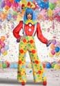 Adult Posh Polka Dot Clown Costume