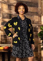 MICKEY PUMPKIN CARDIGAN Alt 1