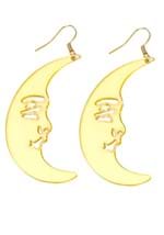 Crescent Moon Earrings Alt 1