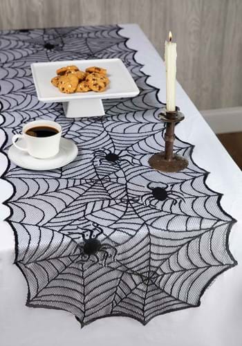 Spider Web Table Runner Decoration