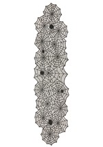 Swarm of Spider Webs Table Runner Decoration Alt 1
