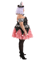 Plus Size Cupcake Clown Costume for Women