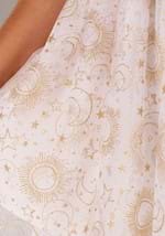 Womens Plus Gold Starburst Angel Costume Alt 4