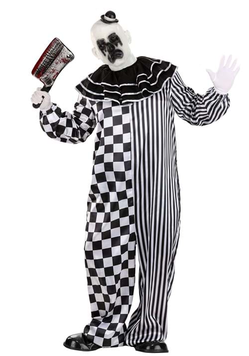 Adult Plus Killer Gothic Clown Costume