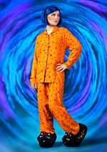 Coraline Pajamas Top & Bottom Set Adult Alt 1