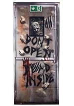 71" Zombie Door Curtain Decoration Alt 1
