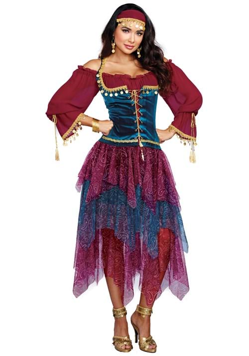 Womens Gypsy Costume Dress