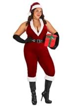 Plus Size Womens Sexy Santa Bodysuit