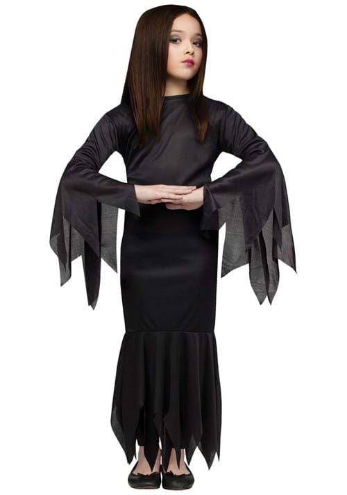 Girls Morticia Costume