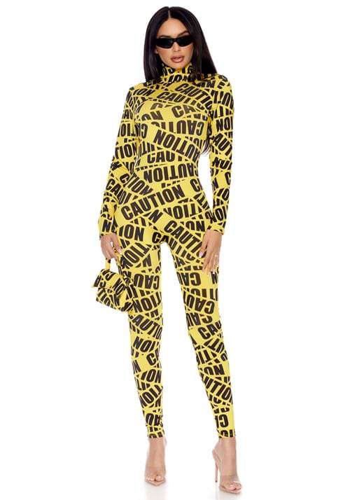 Caution Sexy Caution Tape Costume