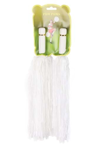 Cheerleader White Pom Pom Set