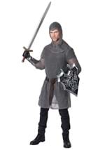 Metallic Knit Chainmail Tunic & Cowl for Adults Alt 5