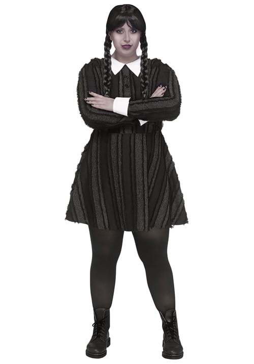 Women's Plus Creepy Coed Costume