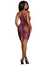 Womens Mulberry Fringe Chemise GString Alt 1