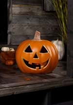 17 Inch Orange Blow Mold Pumpkin Decoration