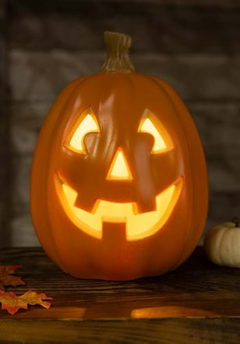 12 Inch Light Up Pumpkin Decoration