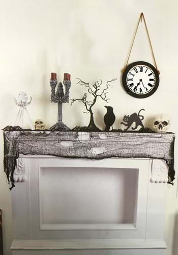 Creepy Black Gauze Cloth