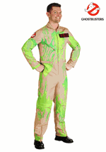 Adult Slime Covered Ghostbusters Costume