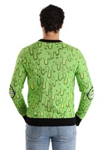 Adult Slimy Salutations Slimer Ghostbusters Sweate Alt 1