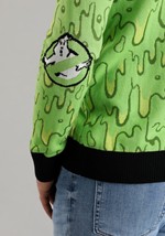 Adult Slimy Salutations Slimer Ghostbusters Sweate Alt 3