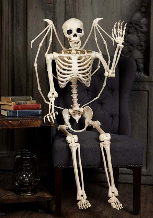 5FT Poseable Winged Skeleton Decoration