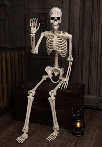 Poseable Frankenstein Skeleton Decoration