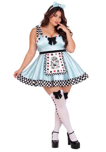 Plus Size Deluxe Punky Alice Costume