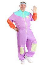 Men's Tracksuit 80's Costume Alt 2