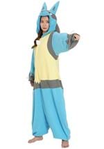 Pokemon Plus Size Adult Lucario Kigurumi Alt 2